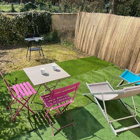 Appartement Cosy Avec Jardin Privatif Et Garage Fontainebleau Zewnętrze zdjęcie